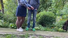 play Külotlu çorapta BBW MILF açık havada altın bir duşta ıslanıyor
