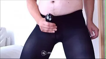 Play Fuckinsox creams his sexy nylon pantyhose