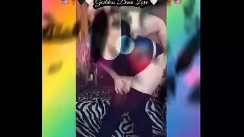 Abspielen Funhouse-Clip. Joker, Harley-Quinn-Clown-Make-up, lustig und sexy. Rollenspiel