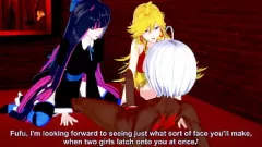 Redare 3D Hentai Adventure: Garterbelt se alătură lui Panty & Stocking într-o orgie cu un hotel de dragoste raunchy
